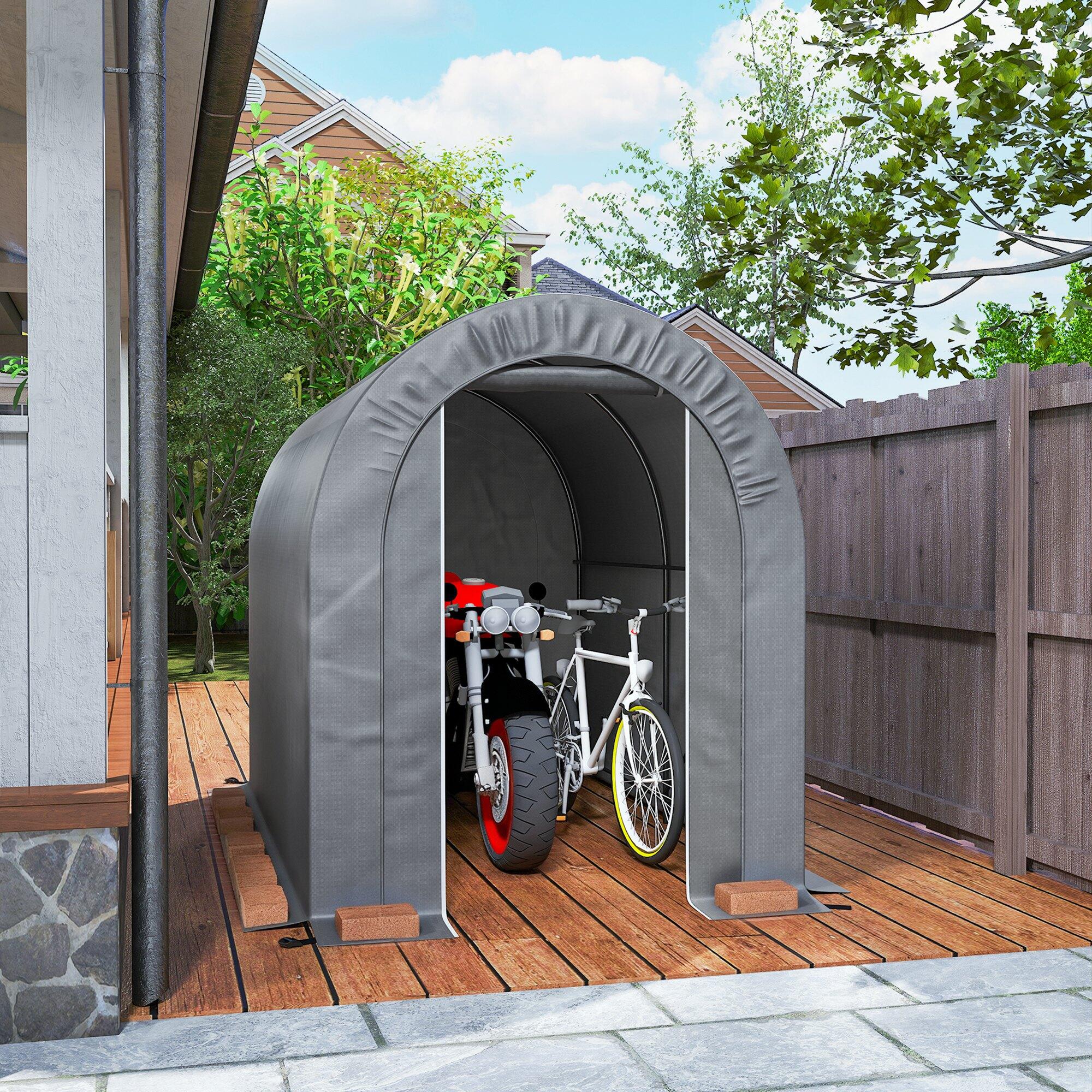 Tenda  Outsunny Cinzento Claro 4/5