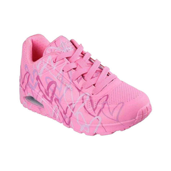 Damen UNO SPREAD THE LOVE Sneaker Weiß / Mehrfarbig