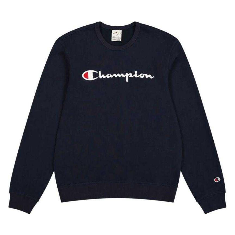 Felpa Uomo Champion Blu Navy 2/4