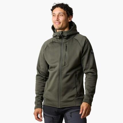 Polaire randonnée homme zippée intégrale Lofoten Tech Stretch Hood
