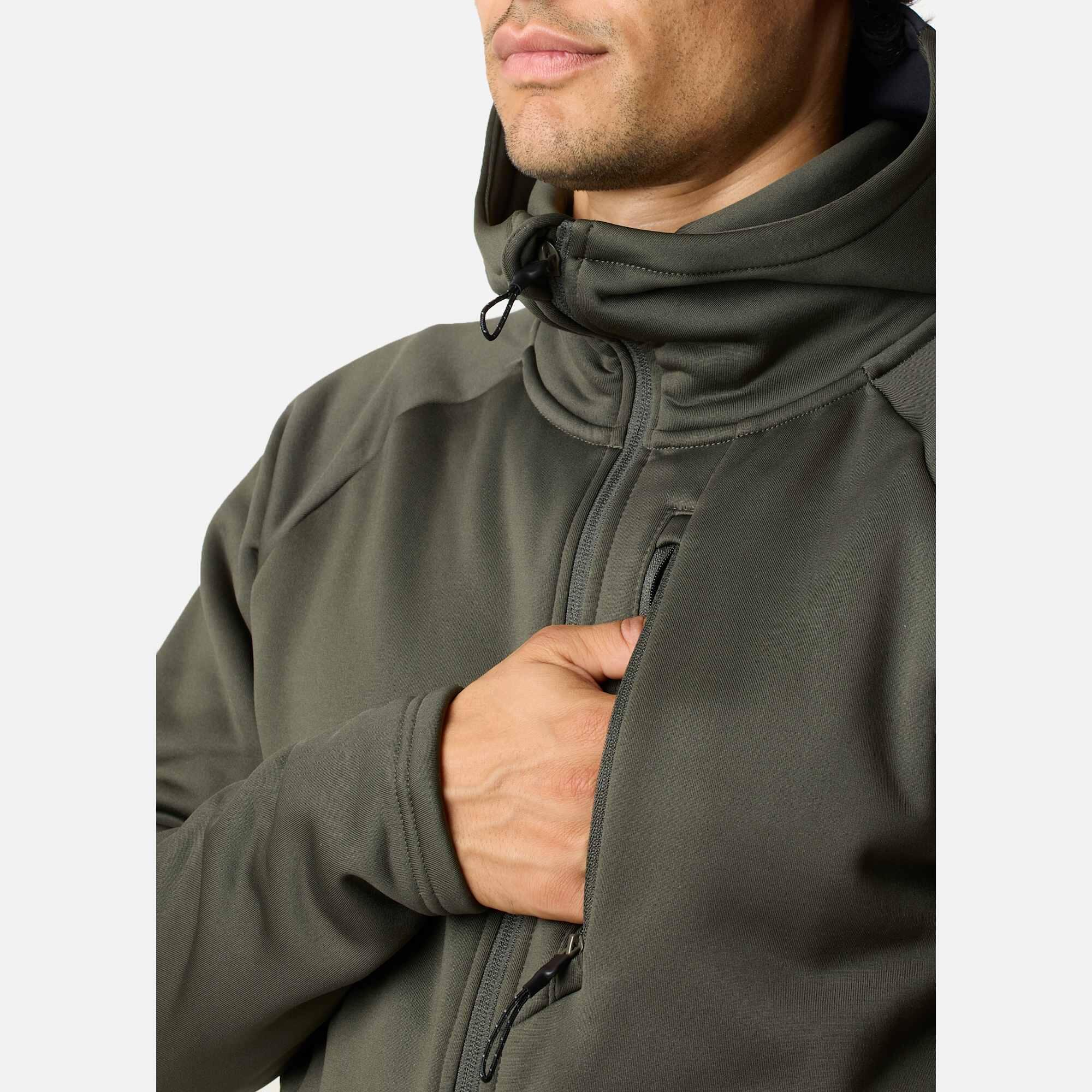 Pile maniche lunghe da escursionismo da uomo Lofoten Tech Stretch Hood 7/7