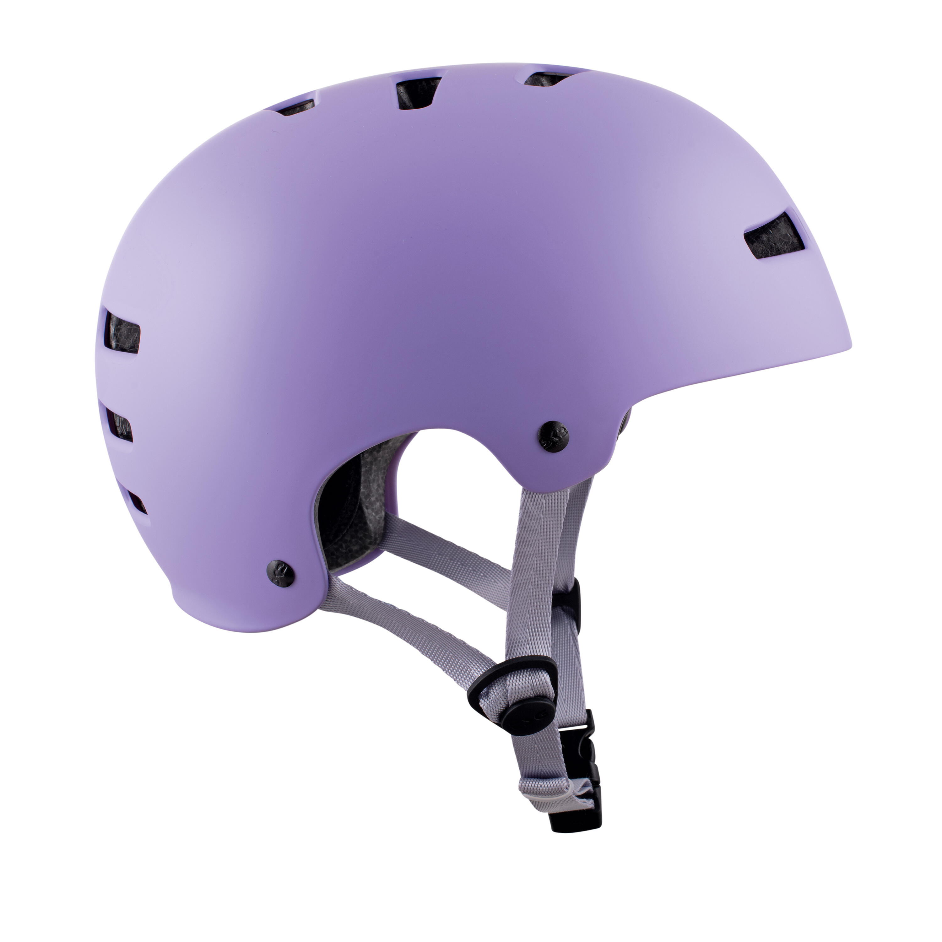 Casque Evolution Solid - Violet Satiné - Taille S/M - TSG 2/4