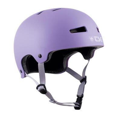 Helm - evolution solid - satijnpaars - maat xxs/xs -