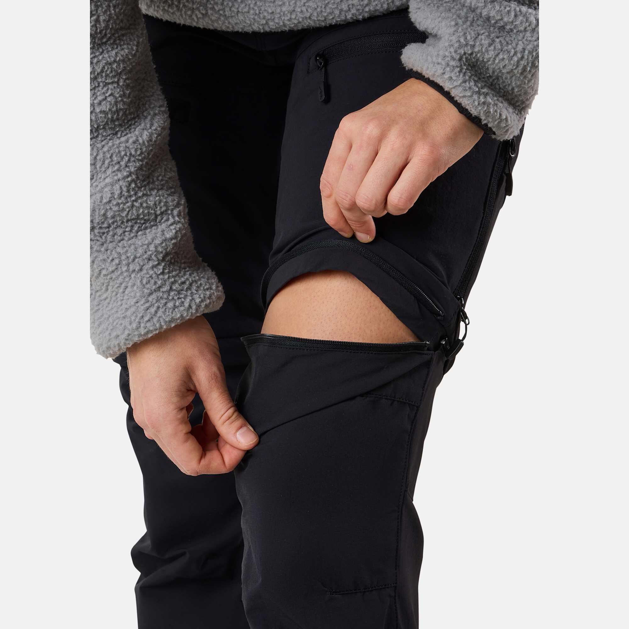 Women hiking outdoor pants wind resistant breathable Lofoten Stretch Zip-Off 7/7