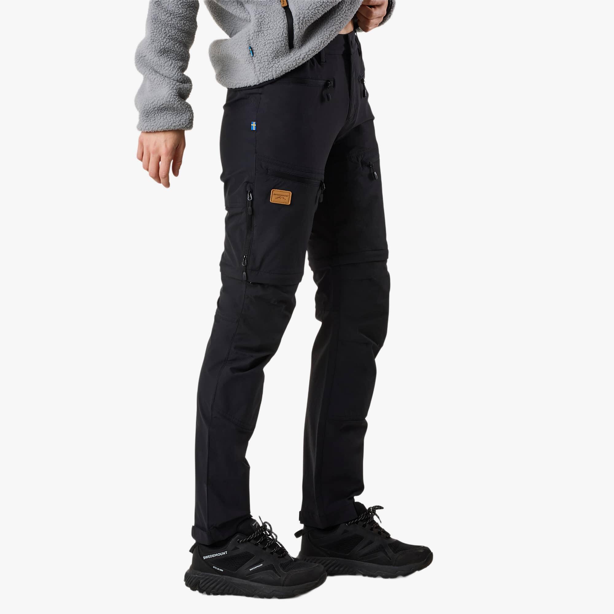 Women hiking outdoor pants wind resistant breathable Lofoten Stretch Zip-Off 4/7