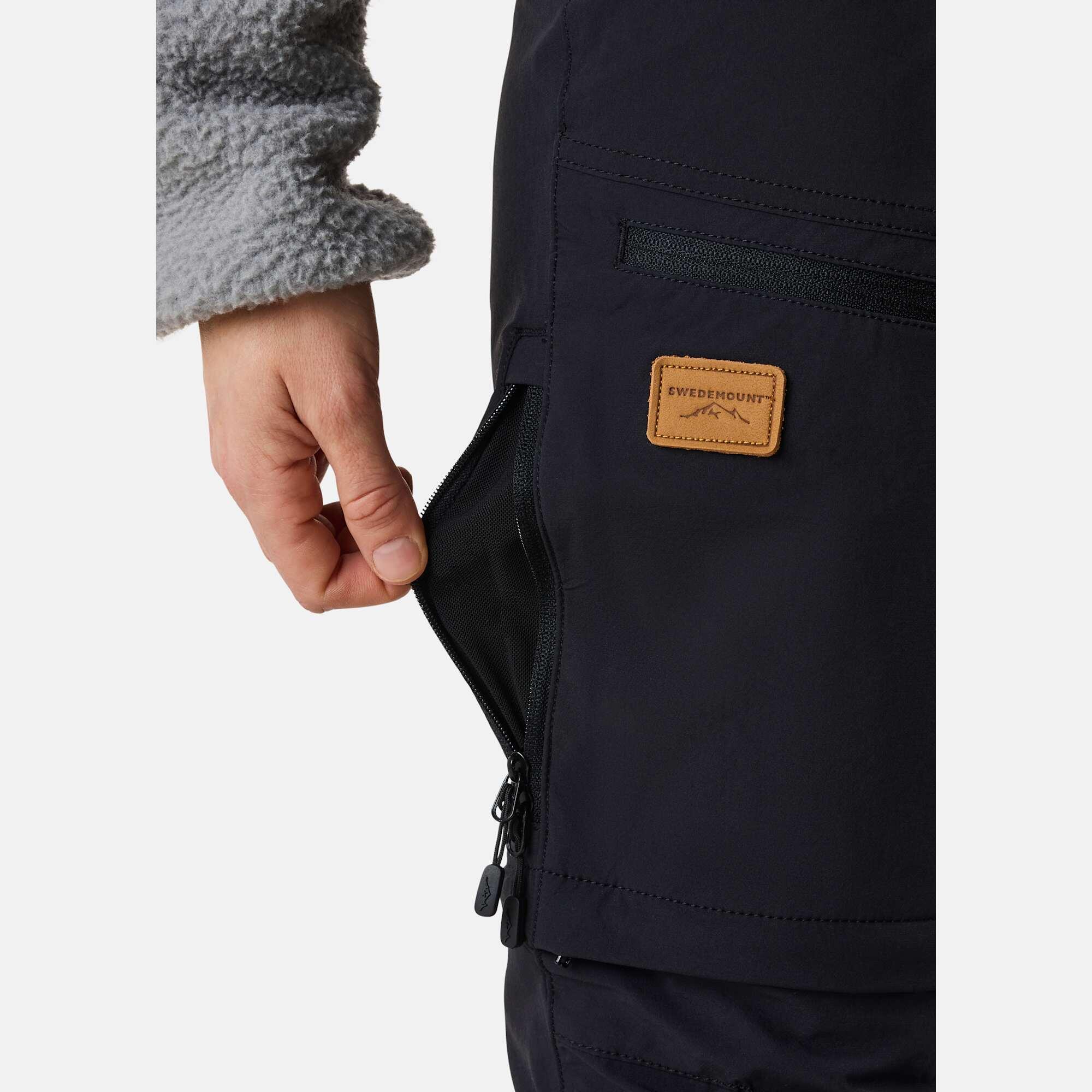 Women hiking outdoor pants wind resistant breathable Lofoten Stretch Zip-Off 6/7