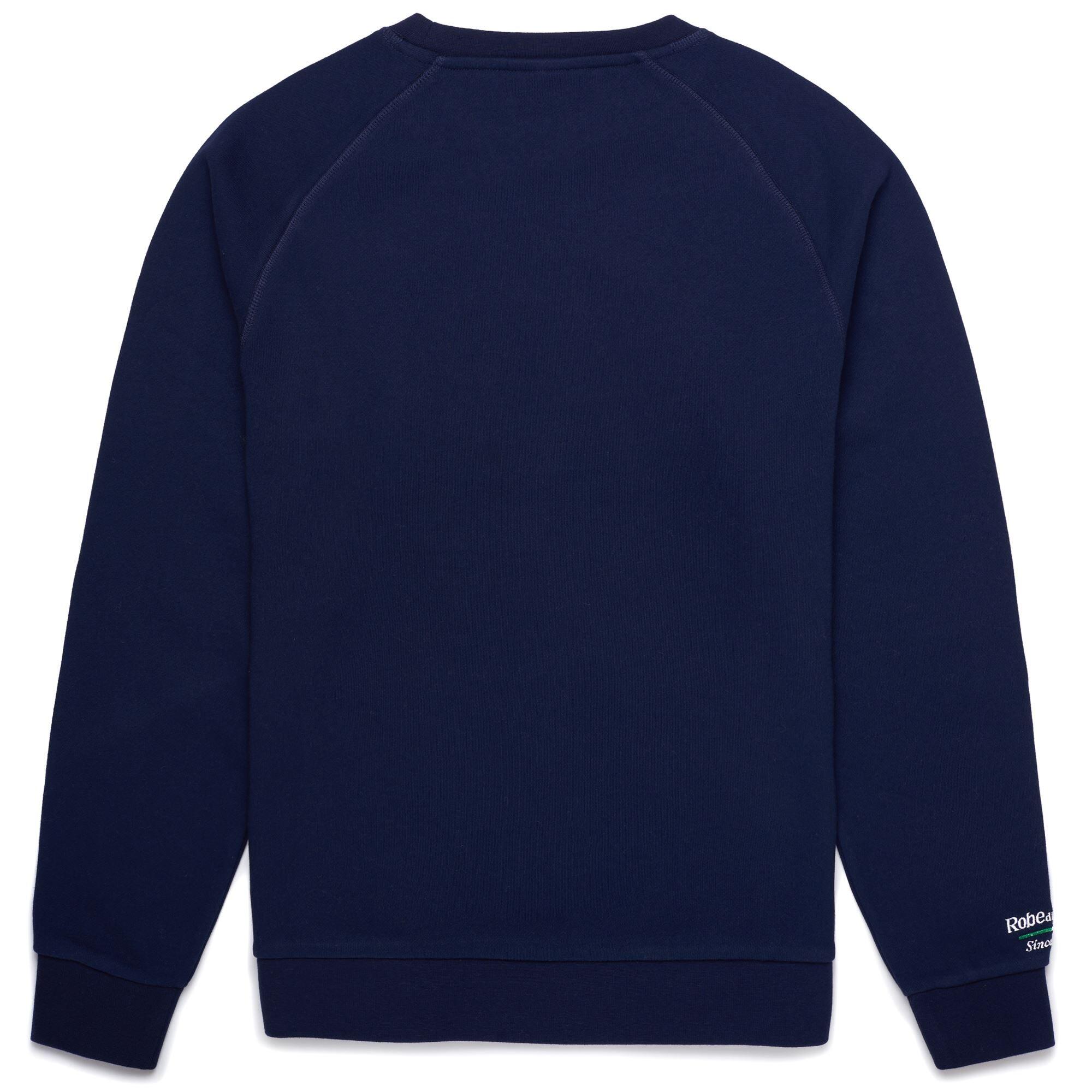 Felpa da uomo in cotone blu da casual 2/2