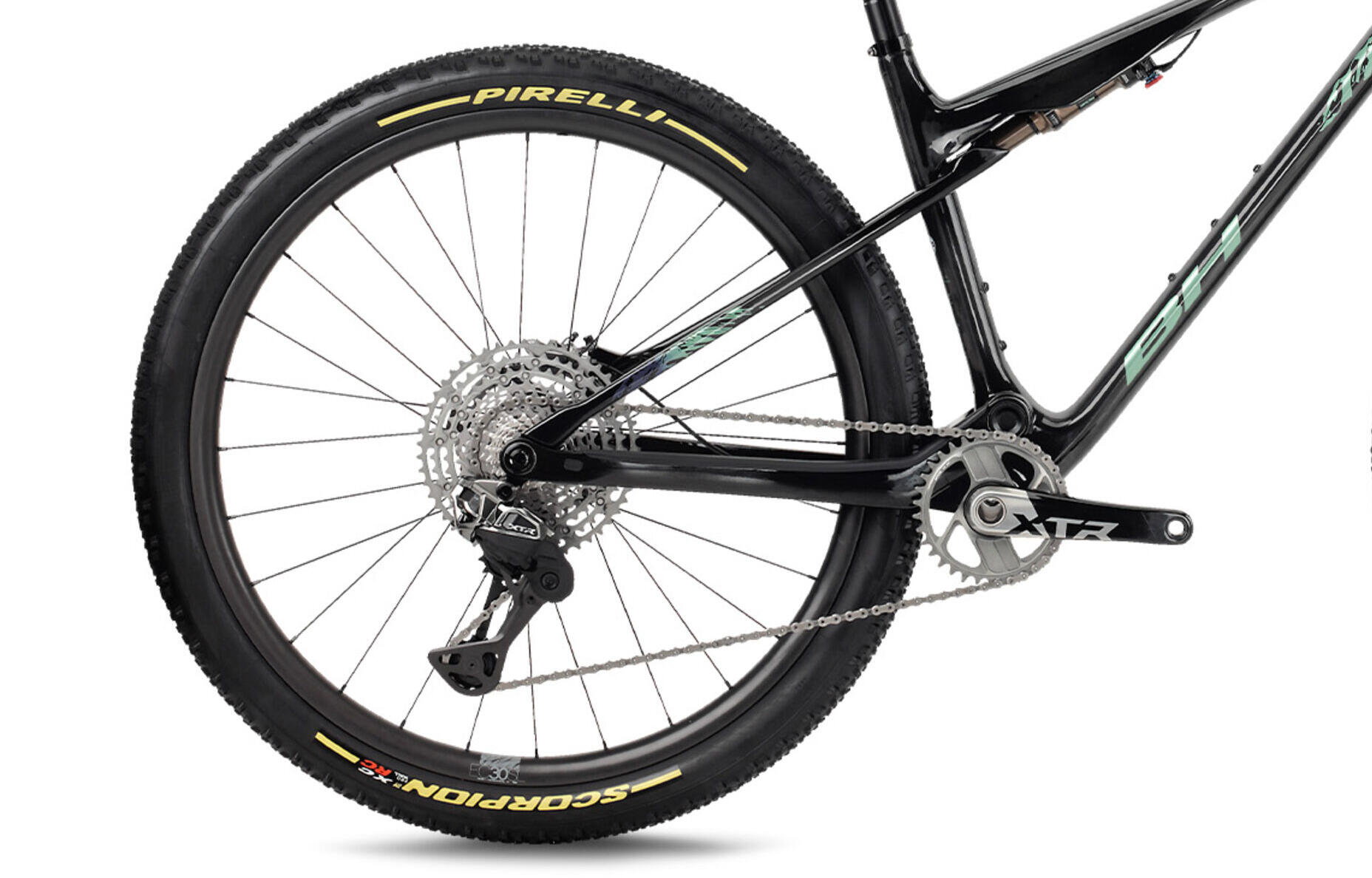 Bicicleta Mtb Bh Lynx Sls 9.0 Negro-verde 3/7
