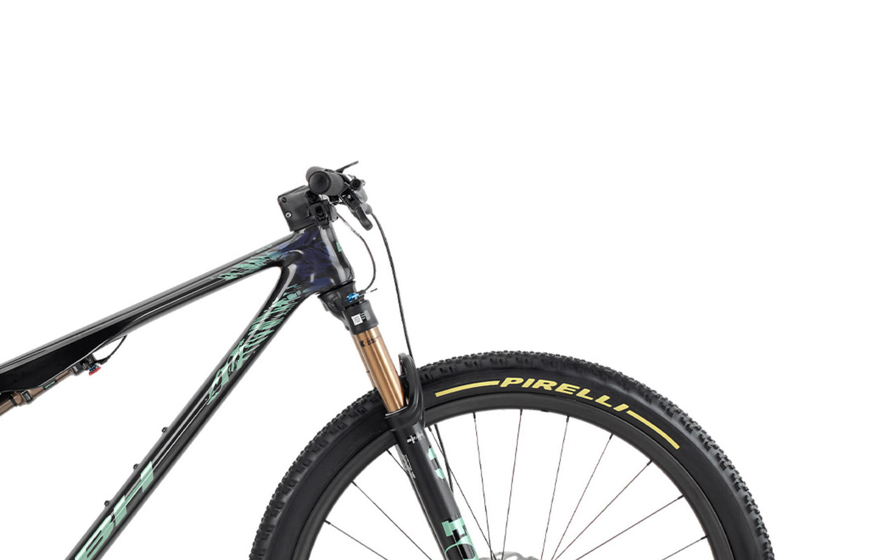 Bicicleta Mtb Bh Lynx Sls 9.0 Negro-verde 2/7