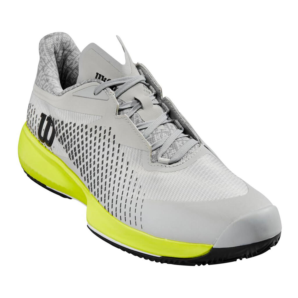 Mens Kaos Swift 1.5 Tennis Shoes (Grey/Yellow)