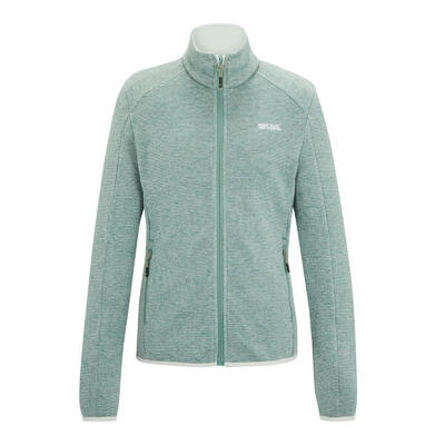Dames newhill full zip fleecejack (zwart)