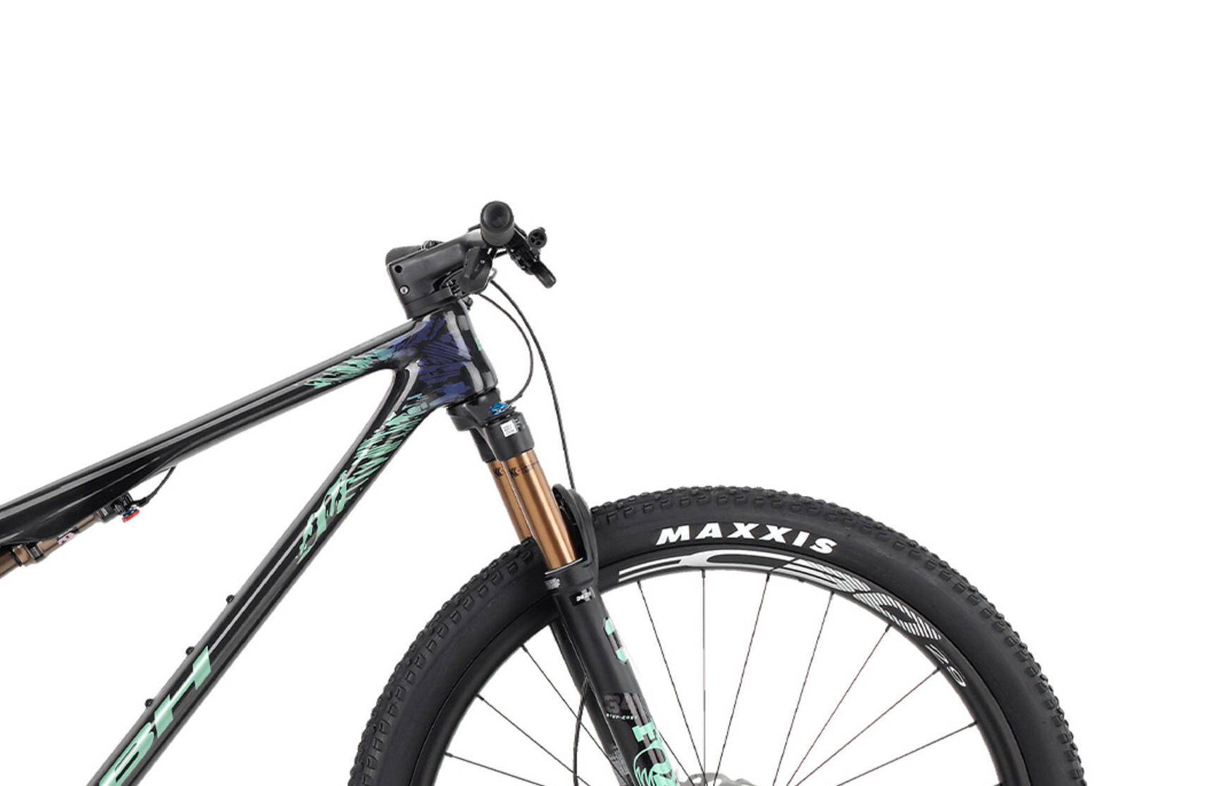 Bicicleta Mtb Bh Lynx Sls 8.5 Negro-verde 2/4