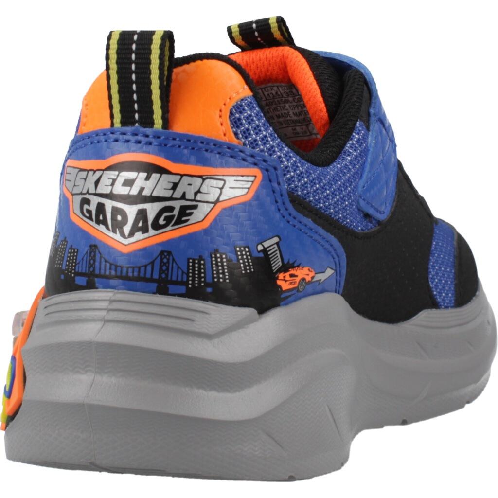 Zapatillas Deportivas Niños Skechers Gore & Strap Sneake Azu 3/5