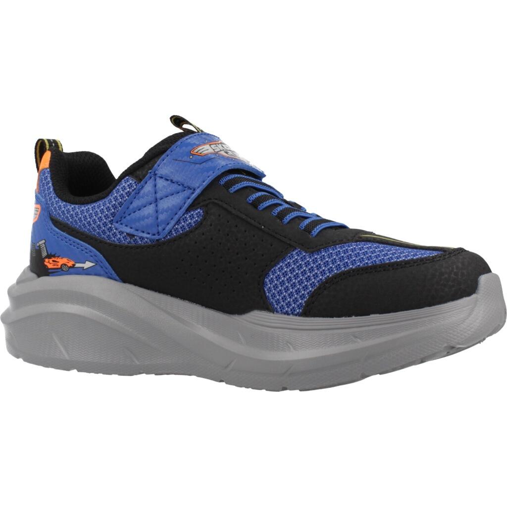 Zapatillas Deportivas Niños Skechers Gore & Strap Sneake Azu 5/5