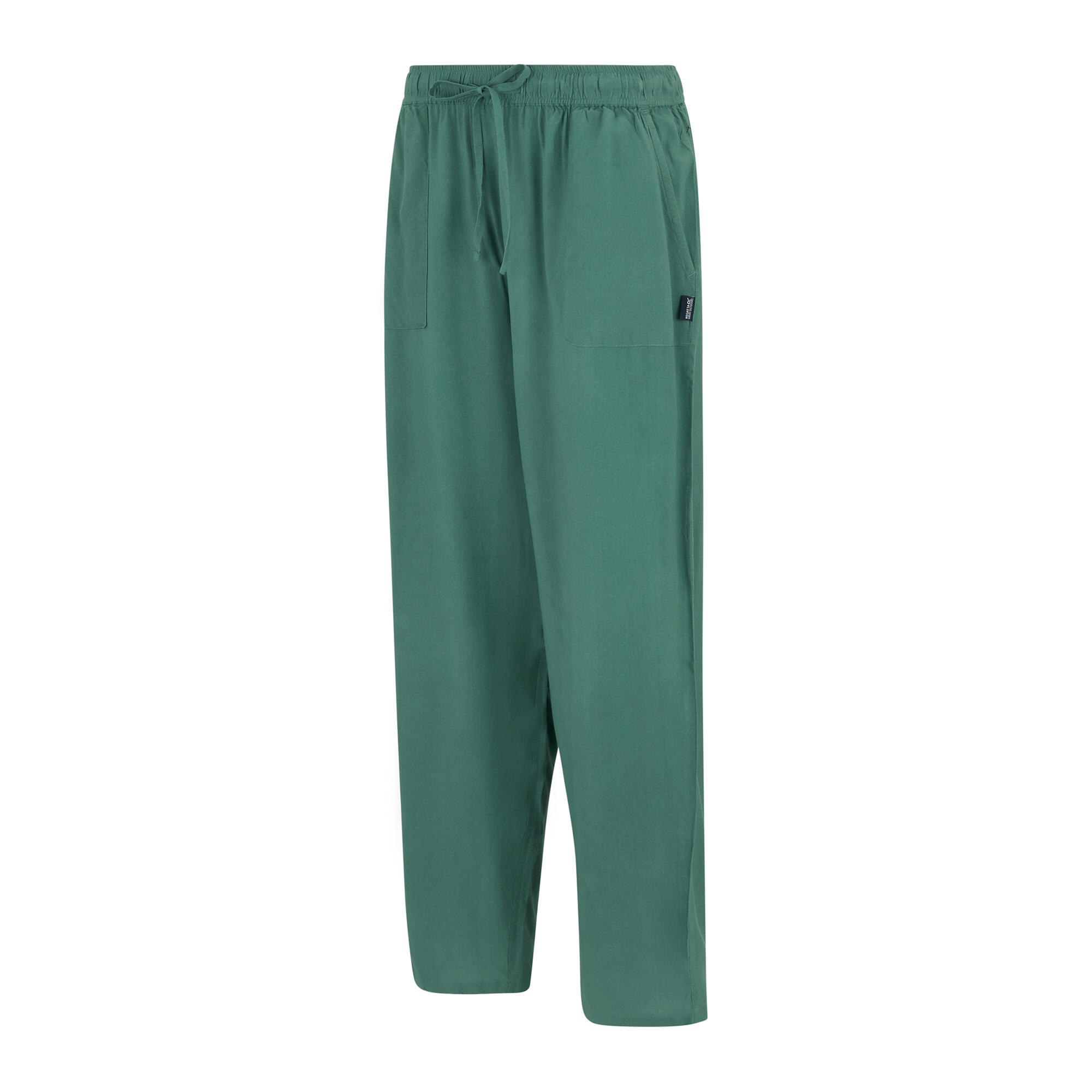 Pantalon Motif/style Uni ELBRIE Femme (Pastel Turquoise) 3/5