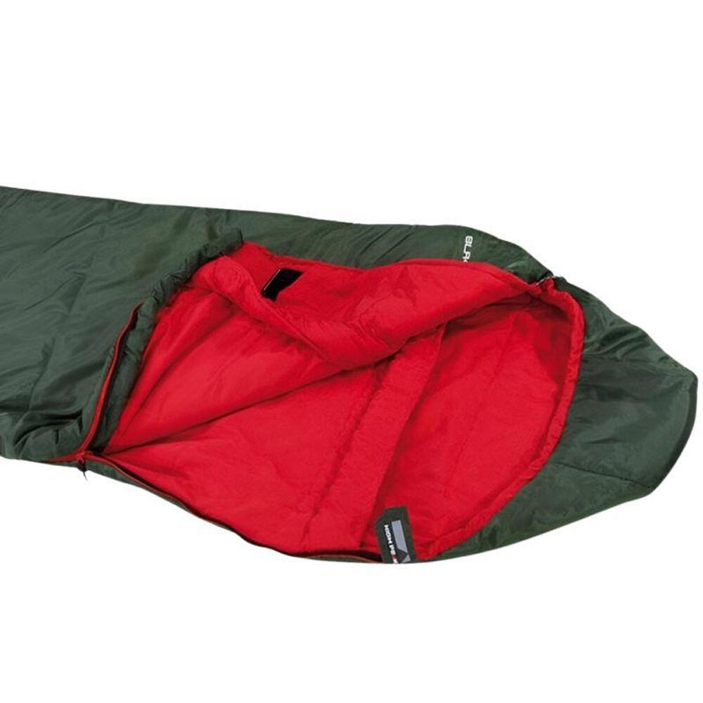 Sacco A Pelo High Peak Black Arrow Rosso Verde 4/4