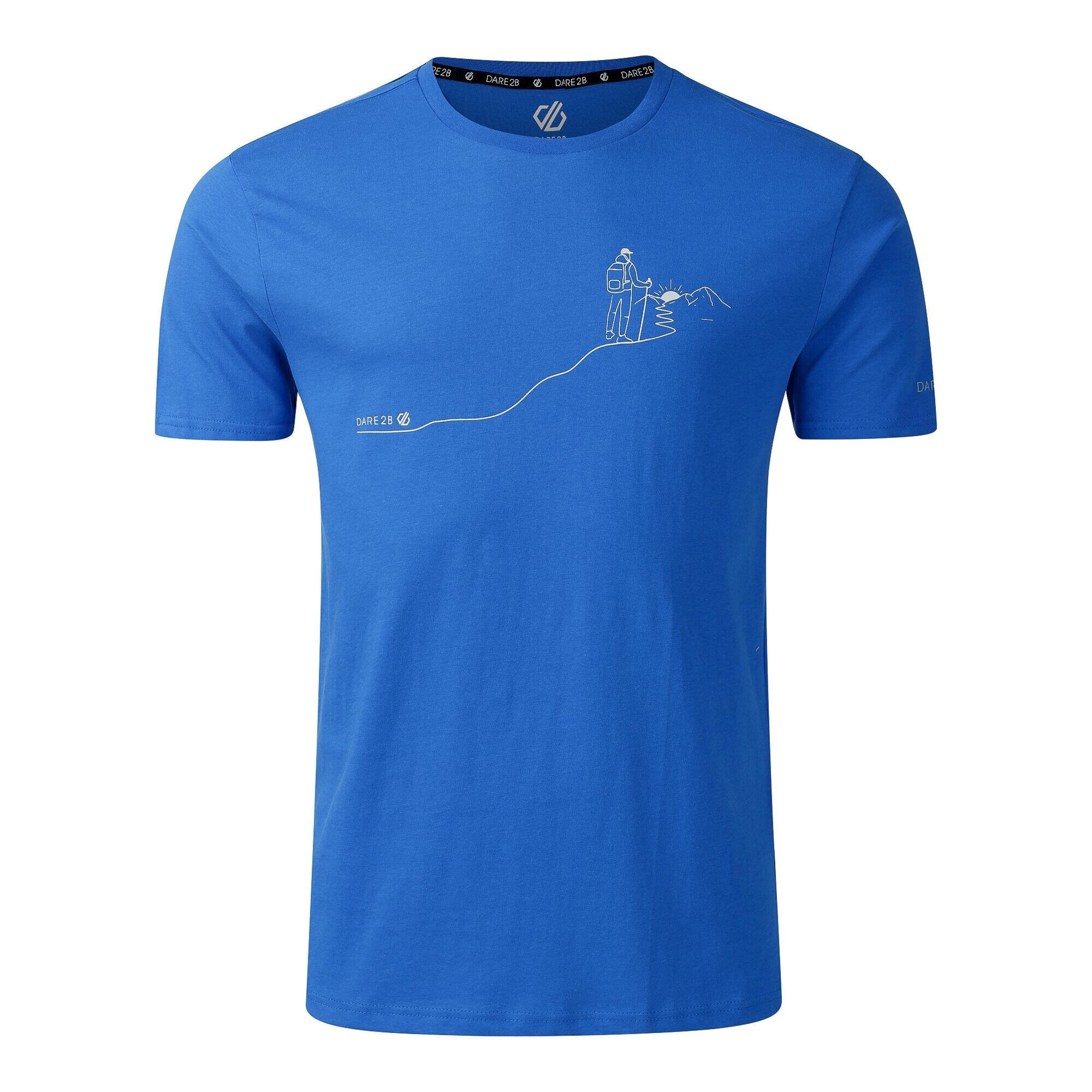 Tricou Drumeții În Natură Dare 2B Movement III Hiking Trail Bărbați