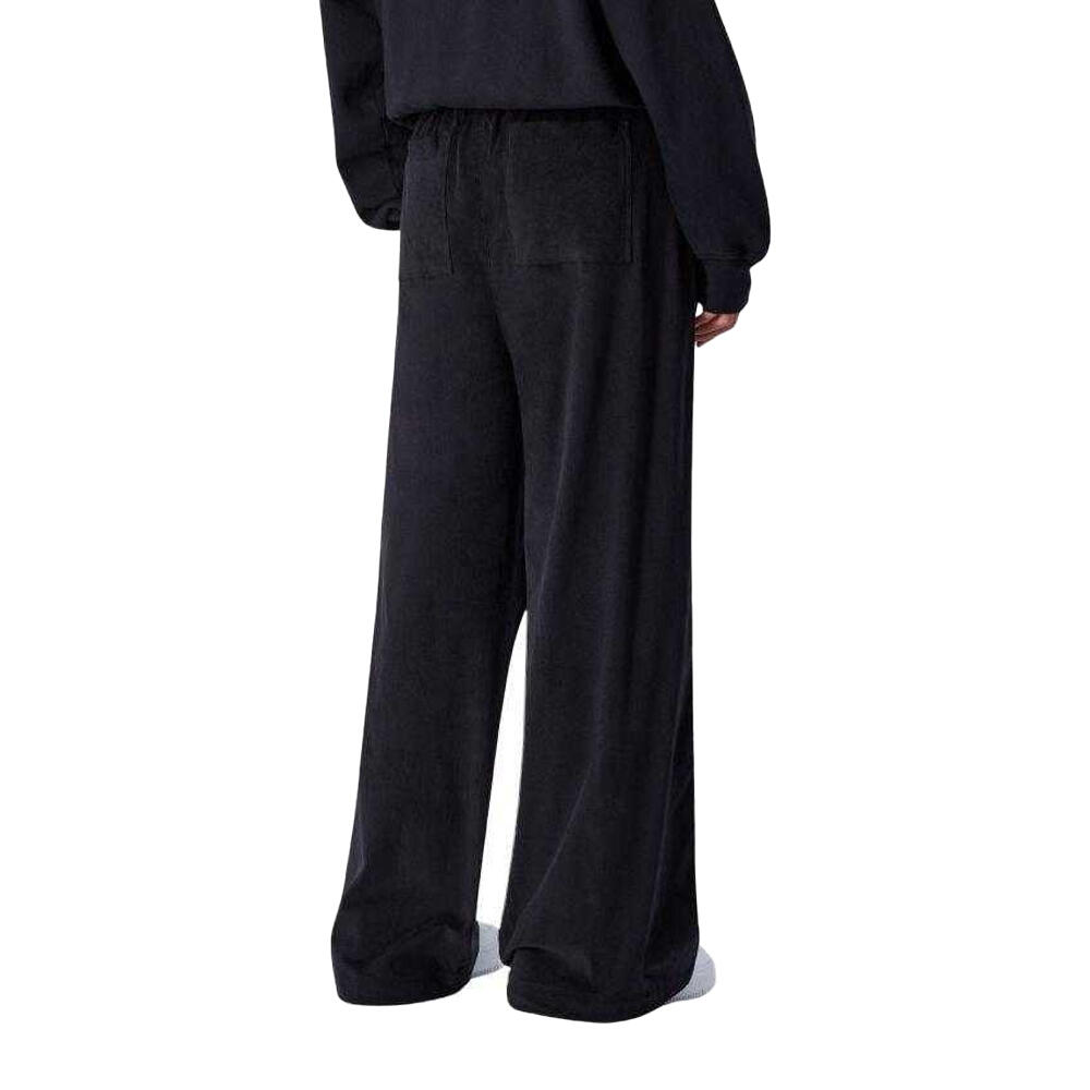 Womens/Ladies Parachute Trousers (Black) 3/4