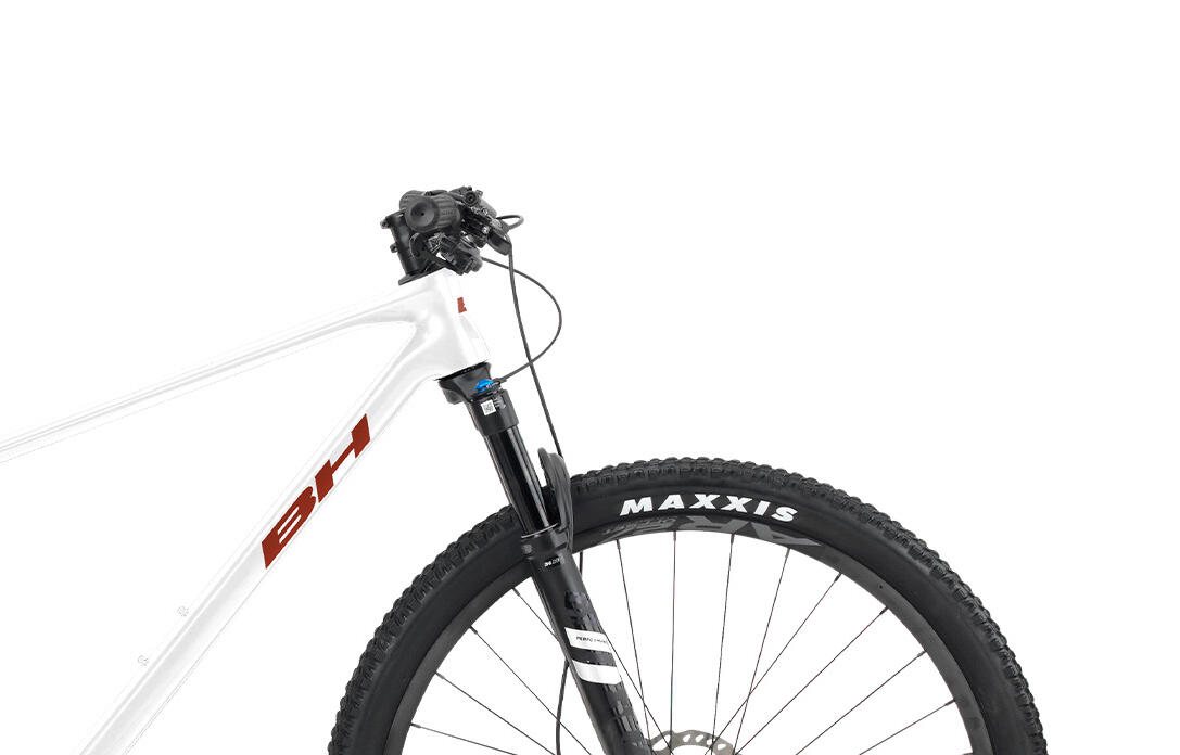 Bicicleta Mtb Bh Ultimate 8.0 (2026) blanco-naranja 2/3