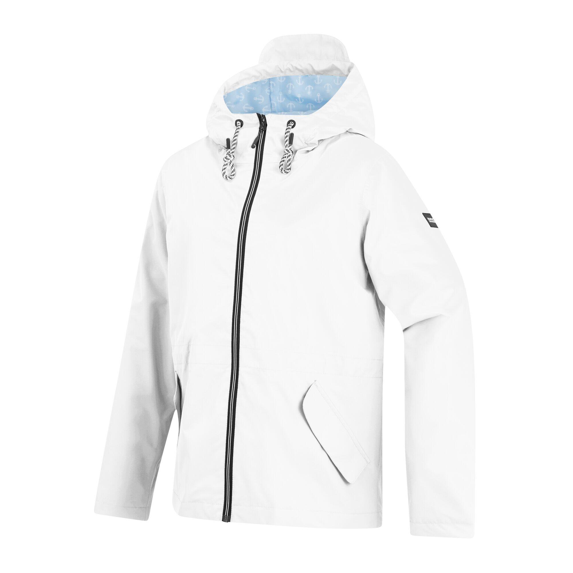 Veste Imperméable Motif/style Uni BAYLETTA Femme (Blanc) 3/5