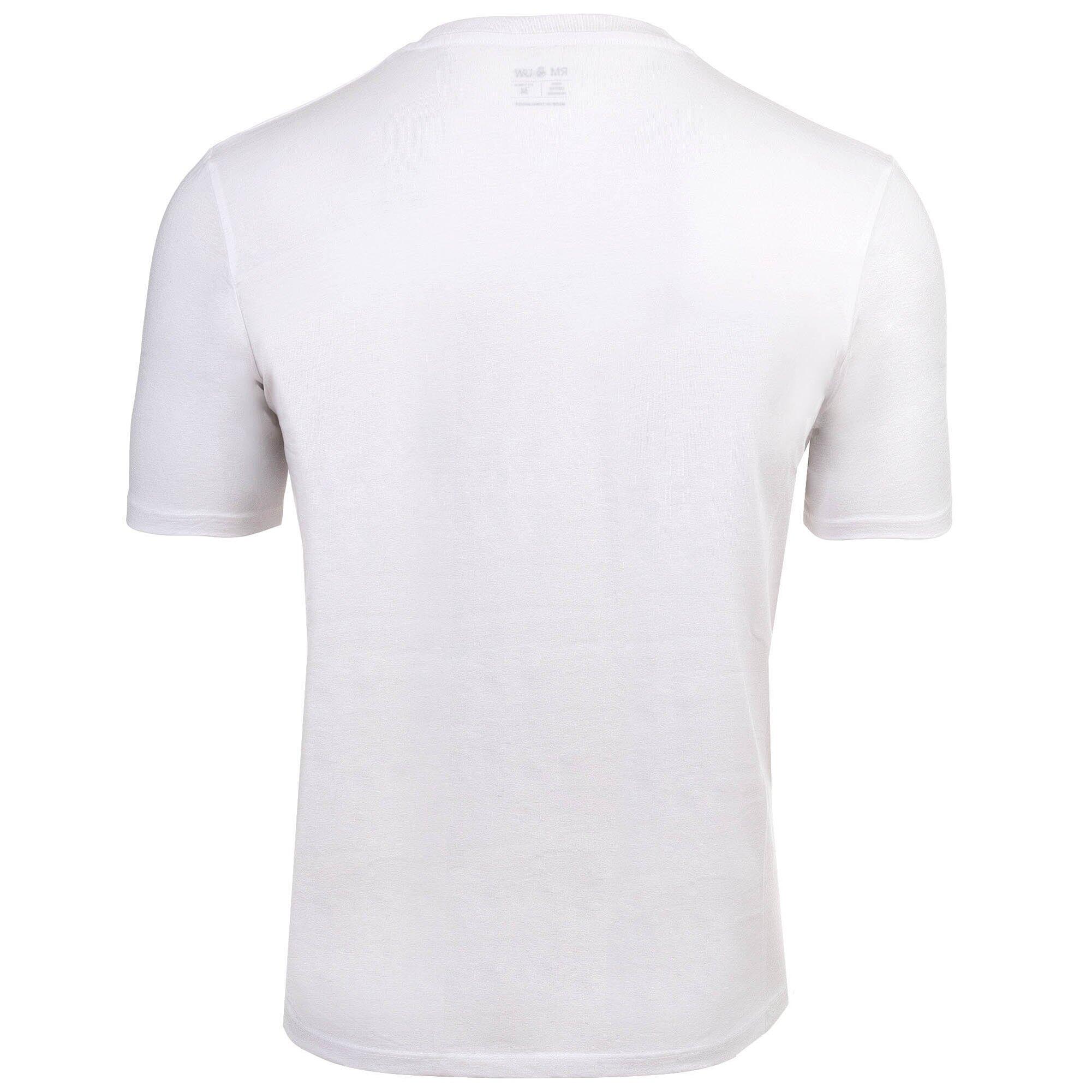 T-Shirt Herren 5er Pack Bequem sitzend-RM Undershirt U-Neck 5-Pack 3/7