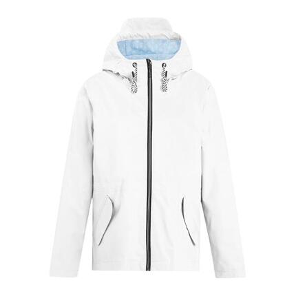 Veste Imperméable Motif/style Uni BAYLETTA Femme (Blanc)