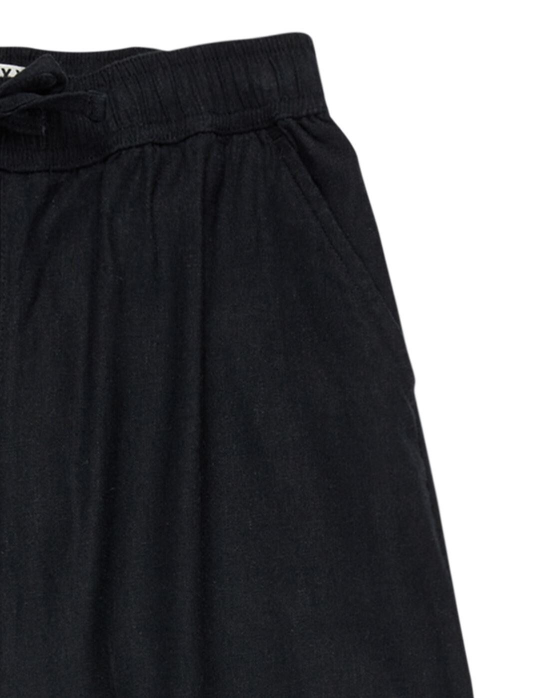 Pantalon à taille élastique LEKEITIO BREAK Noir Fille 3/3