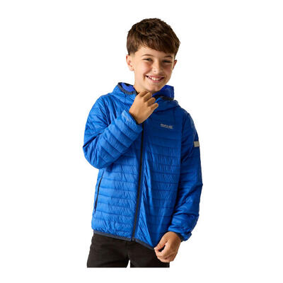 Childrens/kids hillpack hooded jacket (roze waas)