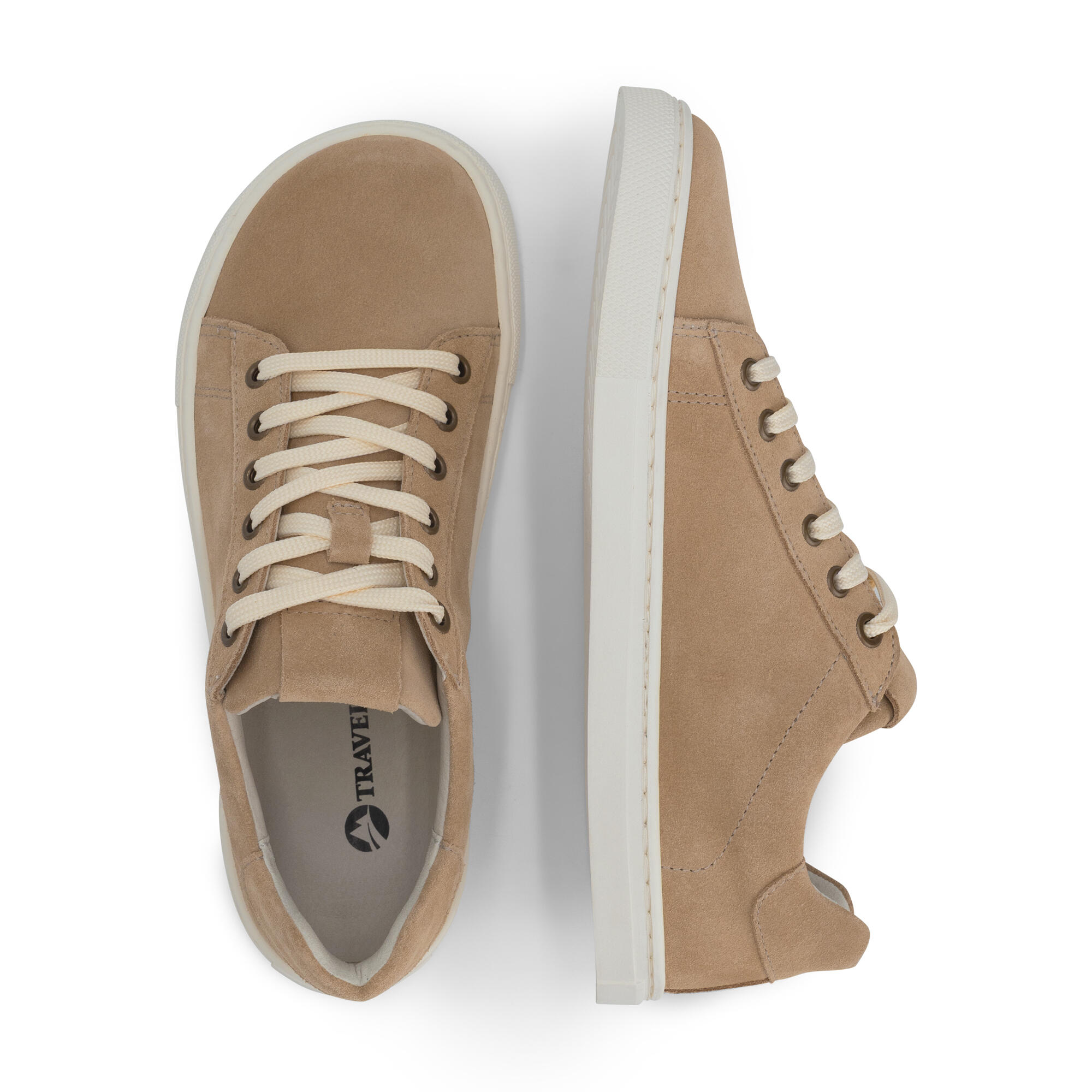 Bergvik Femme - Baskets barefoot - Daim - Sable 4/5