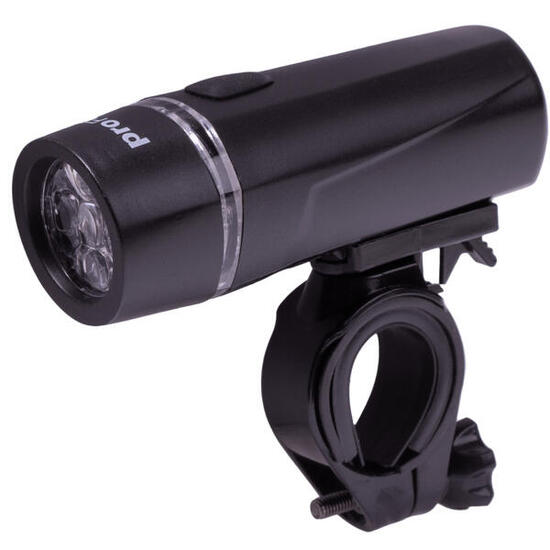 Lampka rowerowa przednia 5 LED Profex POWER na baterię, wodoodporna