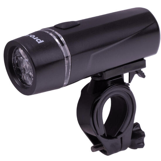 Lampka rowerowa przednia 5 LED Profex POWER na baterię, wodoodporna
