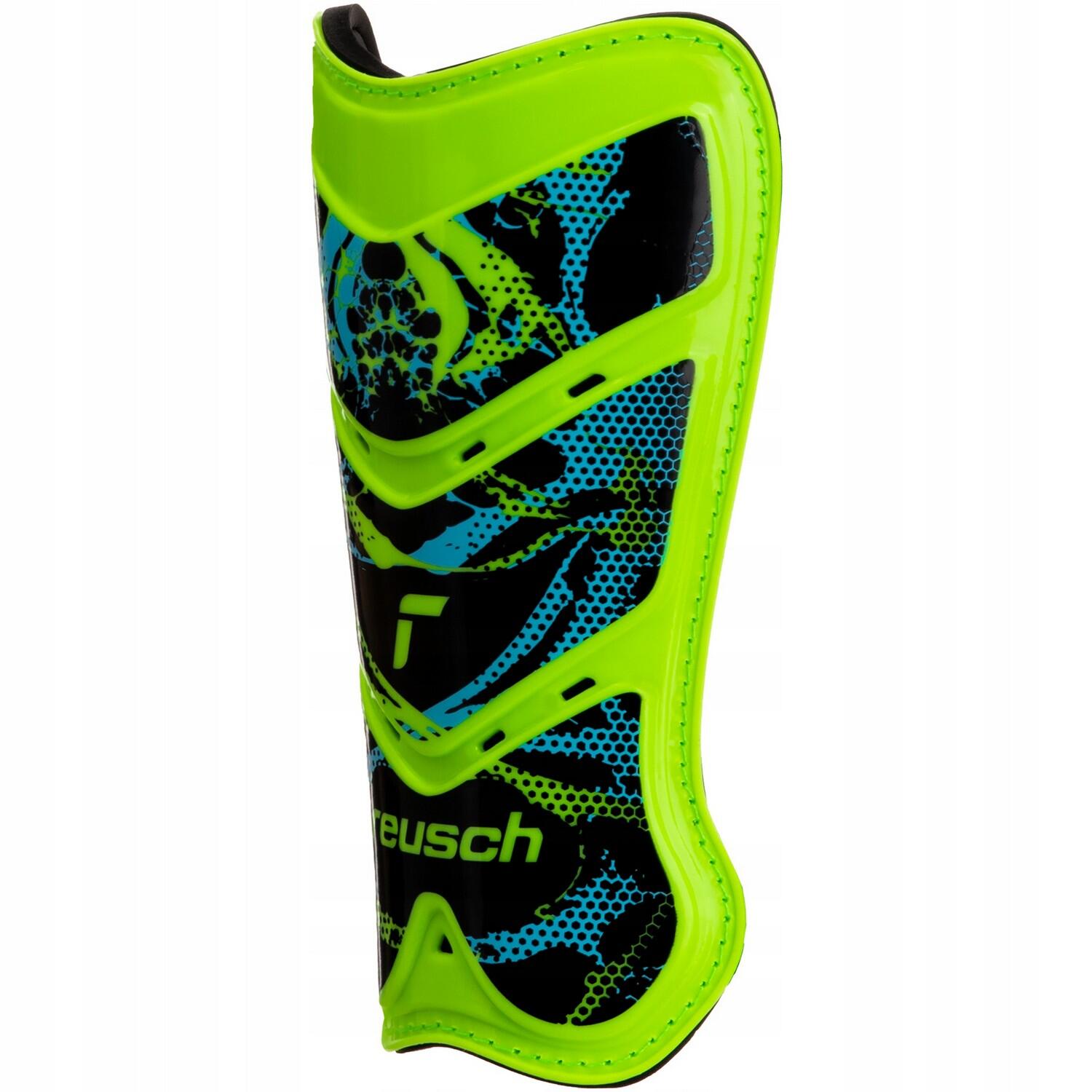 Protectores para Tíbia Attrakt Supreme Fútbol para Adultos Unisex Negro, Verde 3/3