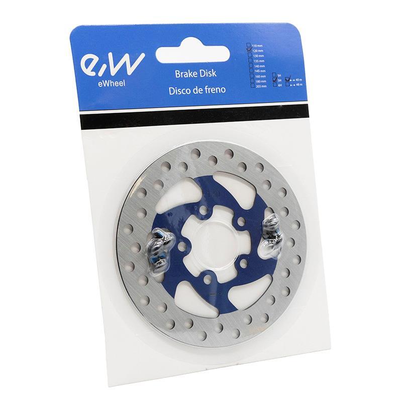 Disco de freno 120mm 5H azul 4/4