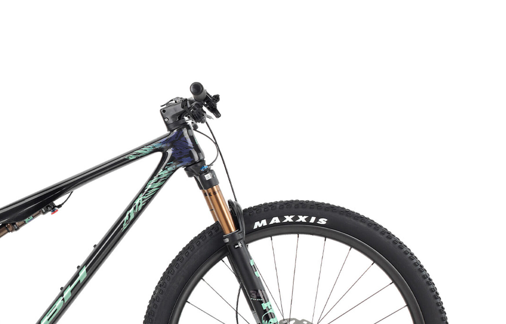 Bicicleta Mtb Bh Lynx Sls 7.0 Negro-verde 2/4