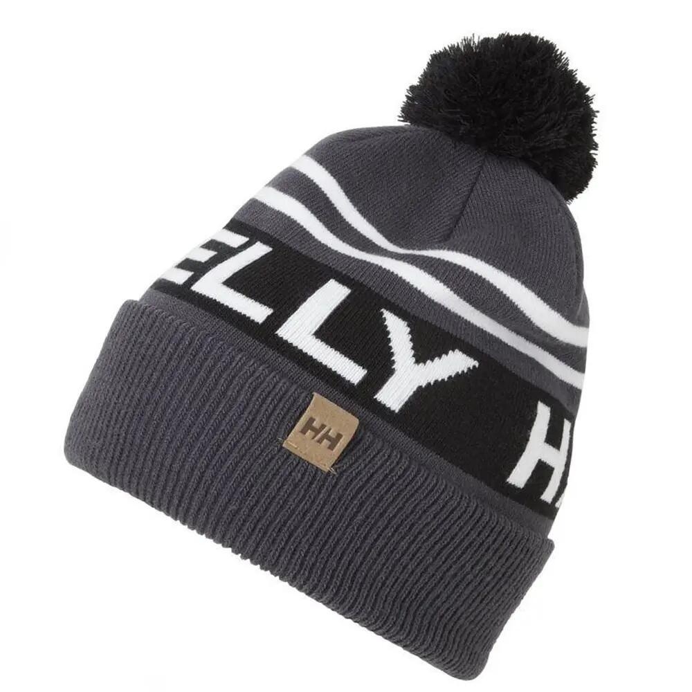Unisex Adult Ridgeline Beanie (Black) 2/2