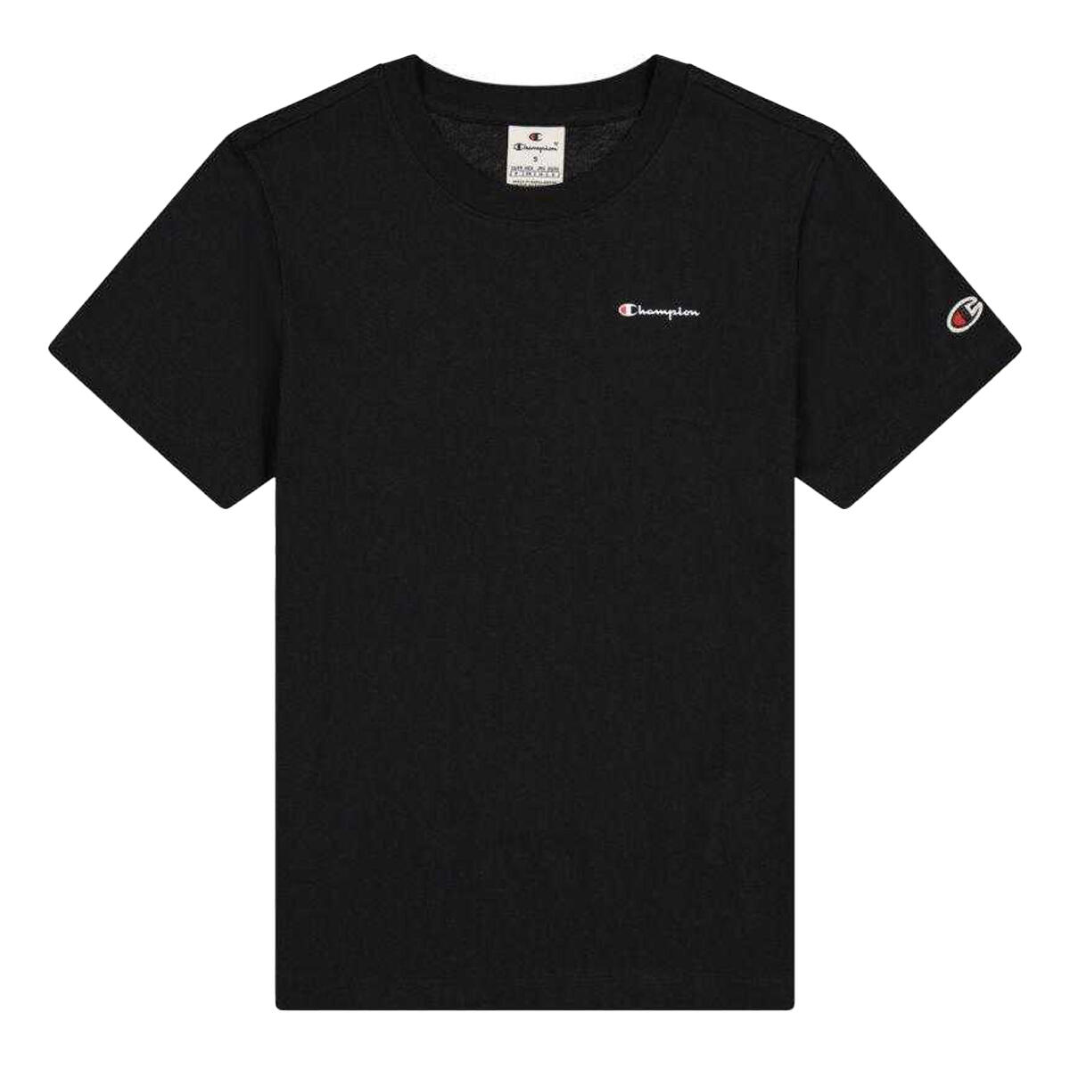 Maglietta Logo Donna Champion Nero 2/4