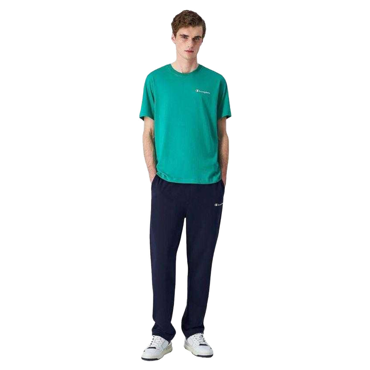 Herenshirt met korte mouwen (Groen) 4/4