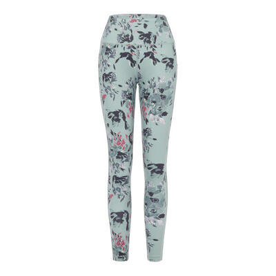 Dames influential ii gebloemde legging (gletsjer groen)