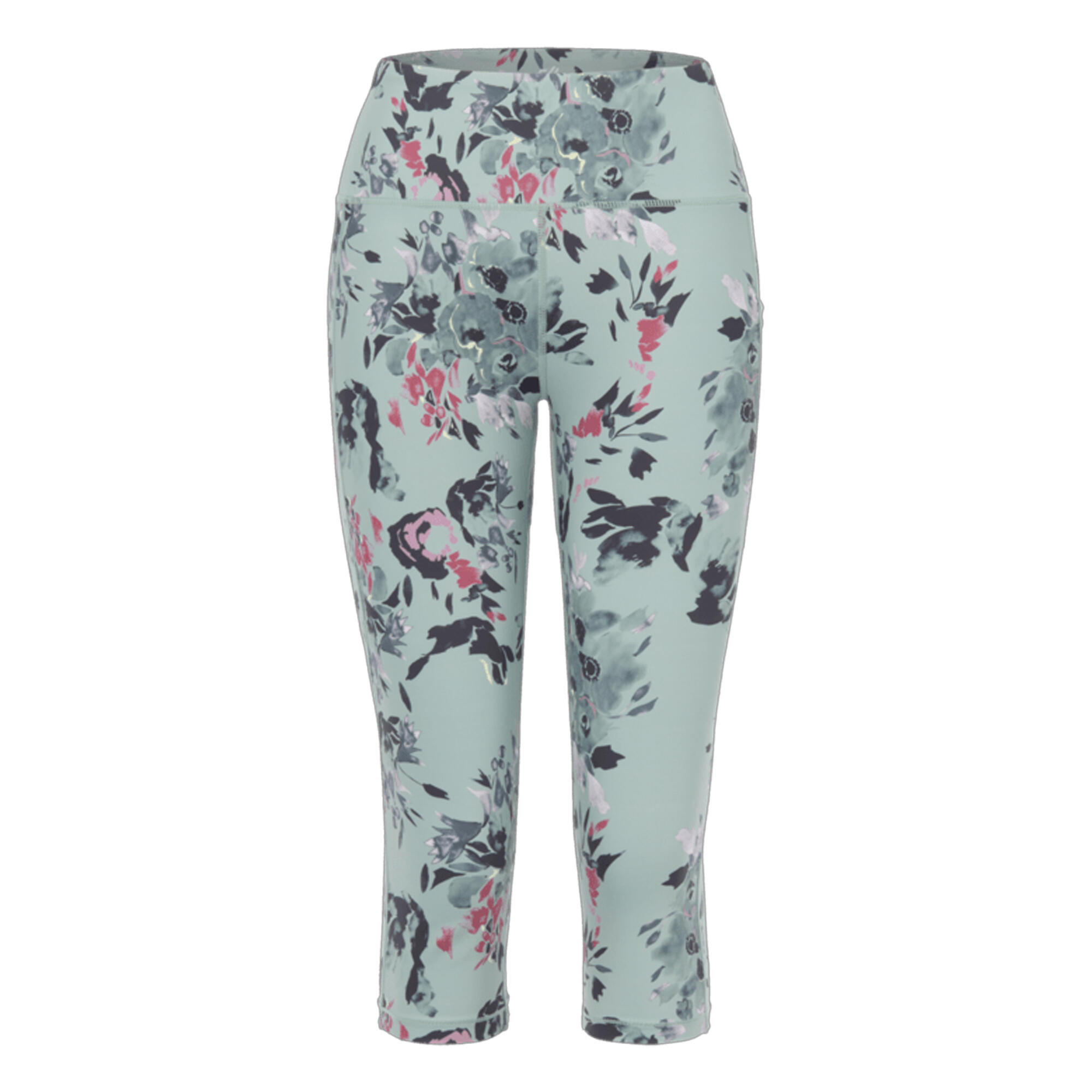 Legginsy 3/4 Damskie Kwiaty Influential II
