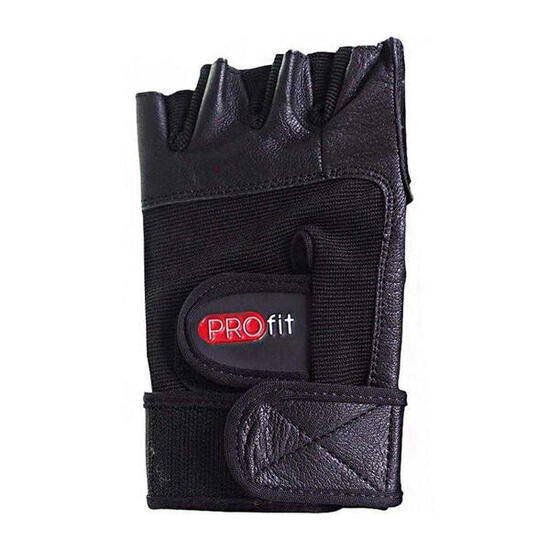 Mitaines Bodybuilding Adulte (Noir)