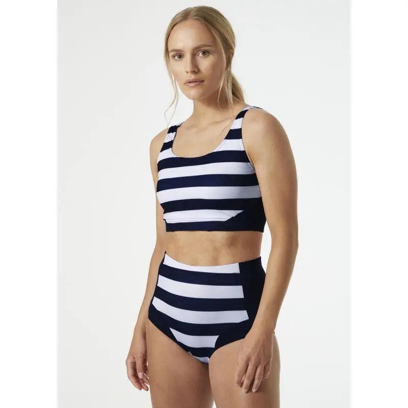 Slip Bikini Alta Donna Helly Hansen Bianco Blu Navy 3/6