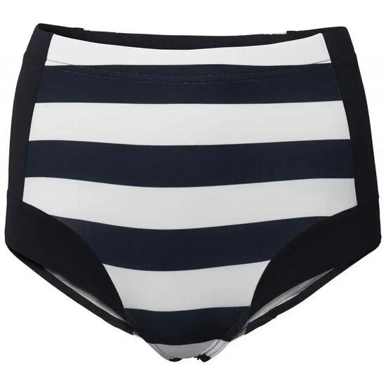 Bas De Maillot De Bain Femme (Blanc / Bleu Marine Foncé)