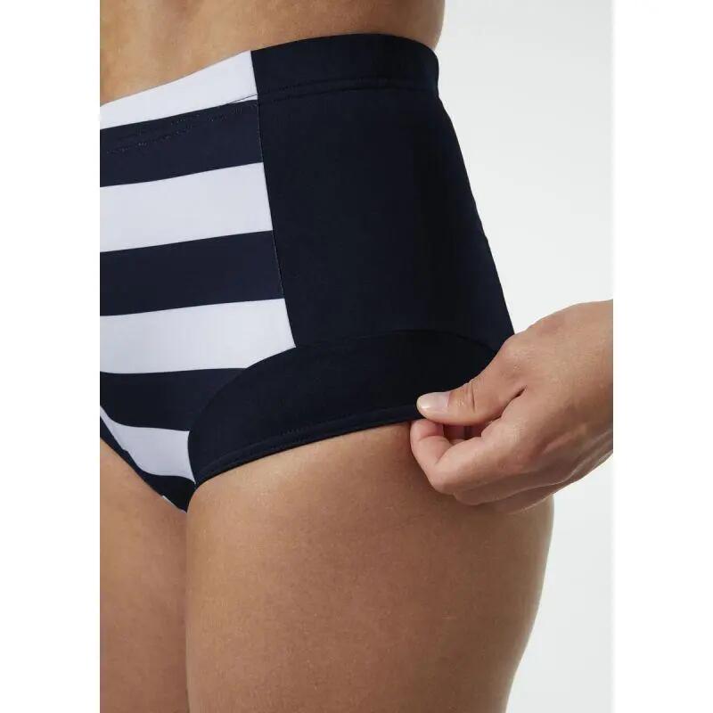 Slip Bikini Alta Donna Helly Hansen Bianco Blu Navy 4/6