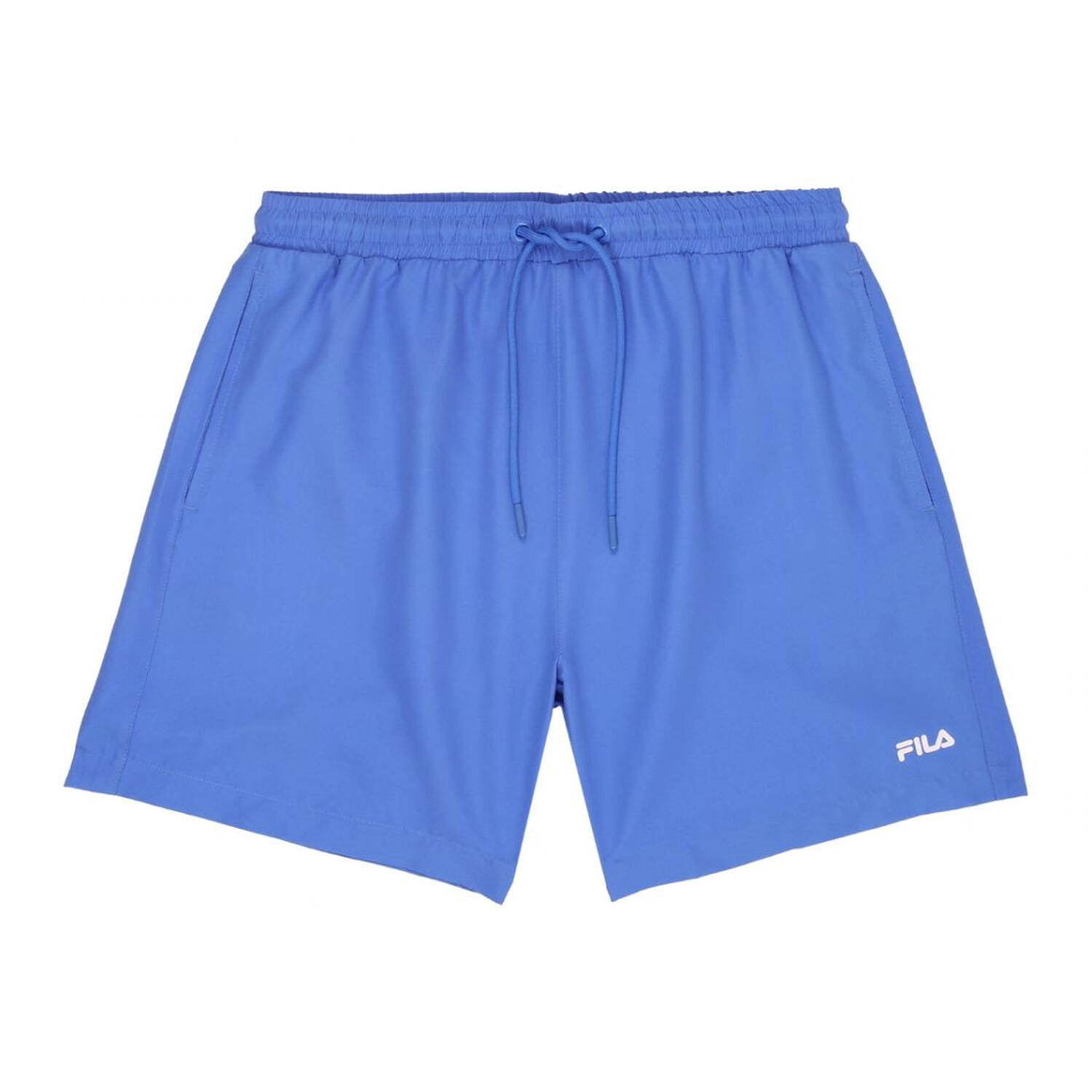Costume Da Bagno A Pantaloncino Logo Ricamato Uomo Fila Somalia Blu 2/5