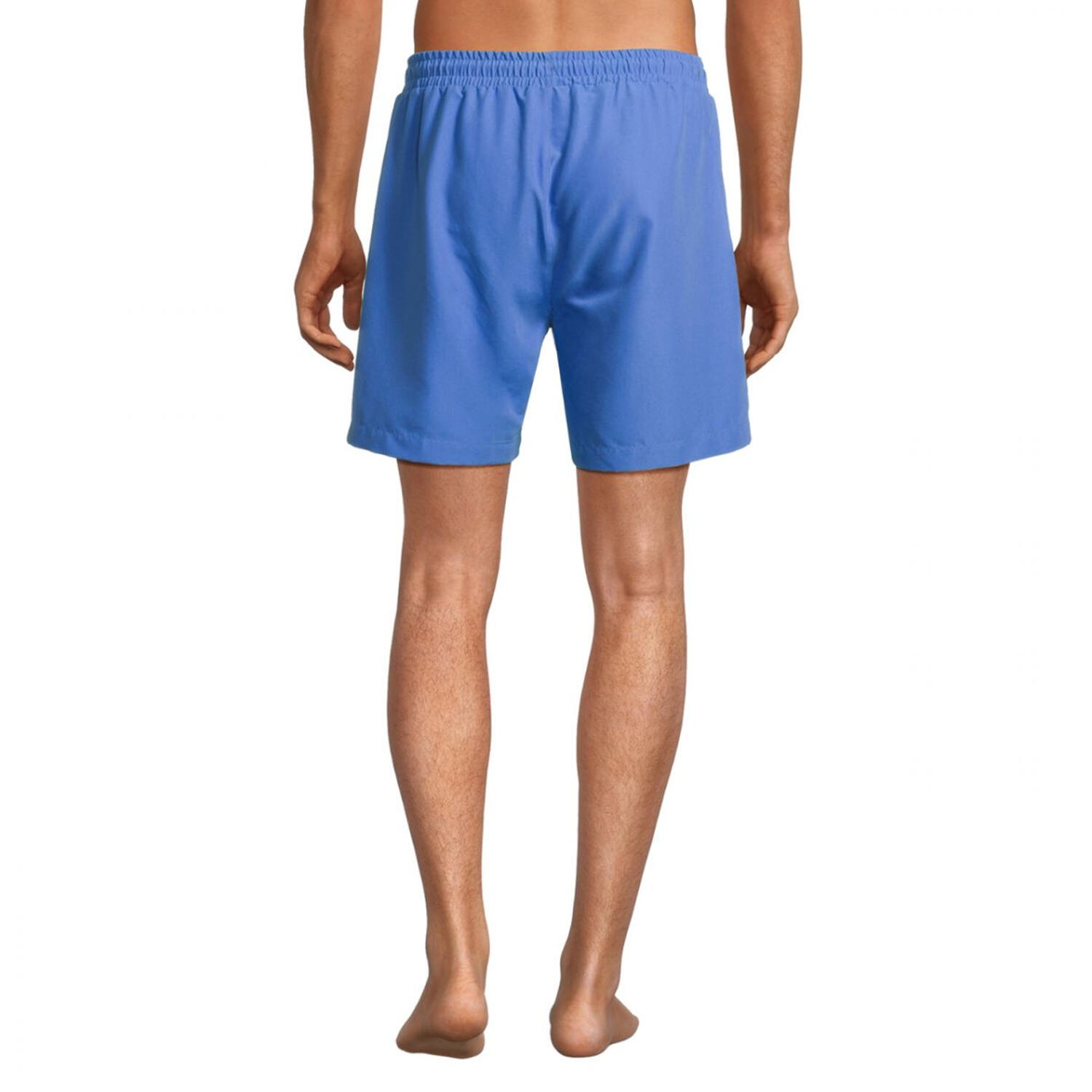 Costume Da Bagno A Pantaloncino Logo Ricamato Uomo Fila Somalia Blu 4/5