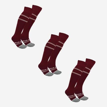 Lot de 3 paires de chaussettes de football Kenya