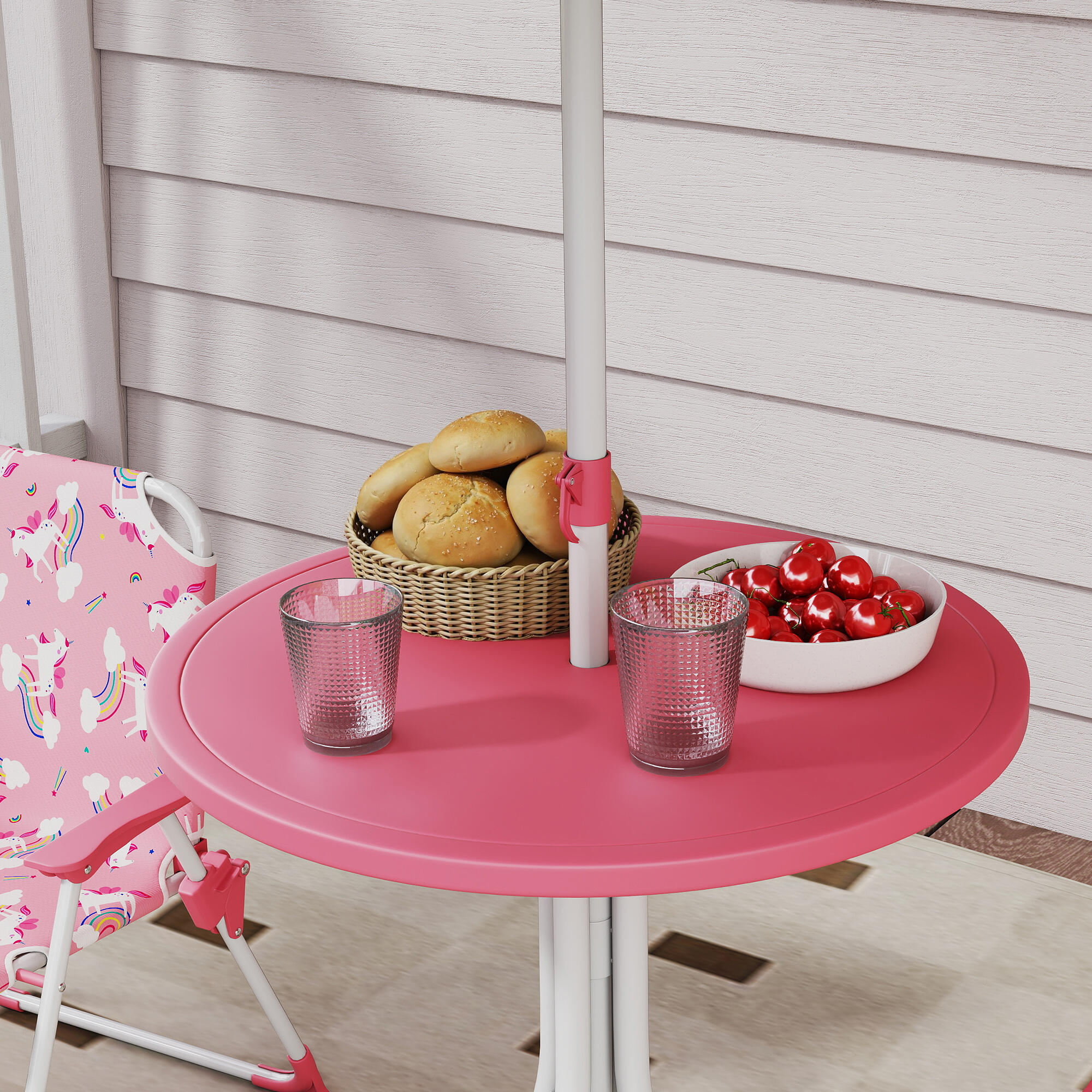 Conjunto Infantil Jardín AIYAPLAY 49.5x49.5x50 cm Rosa 4/5