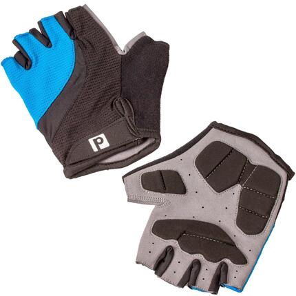 Rękawiczki rowerowe bez palców Profex S/M wzmacniane niebieskie