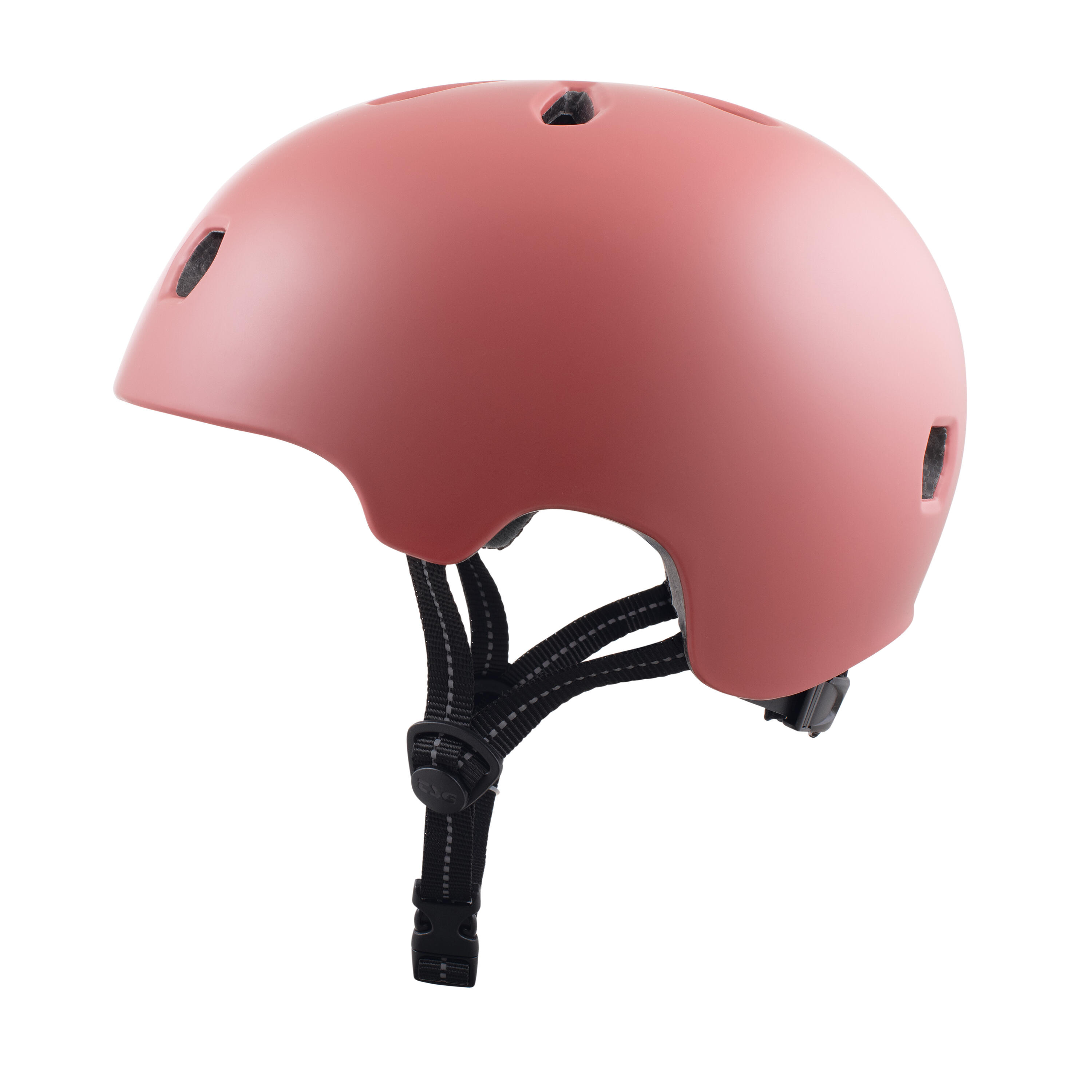 Casque Meta Solid - Satin Rouge bois - Taille S/M - TSG 3/4
