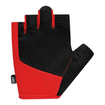 Heren avare fietshandschoenen (zwart, rood)